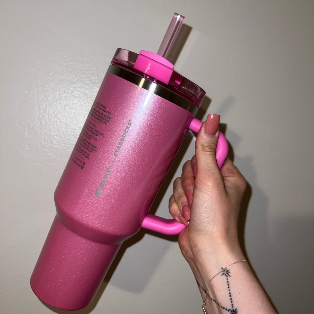 STARBUCKS x STANLEY WINTER PINK 40oz TUMBLER